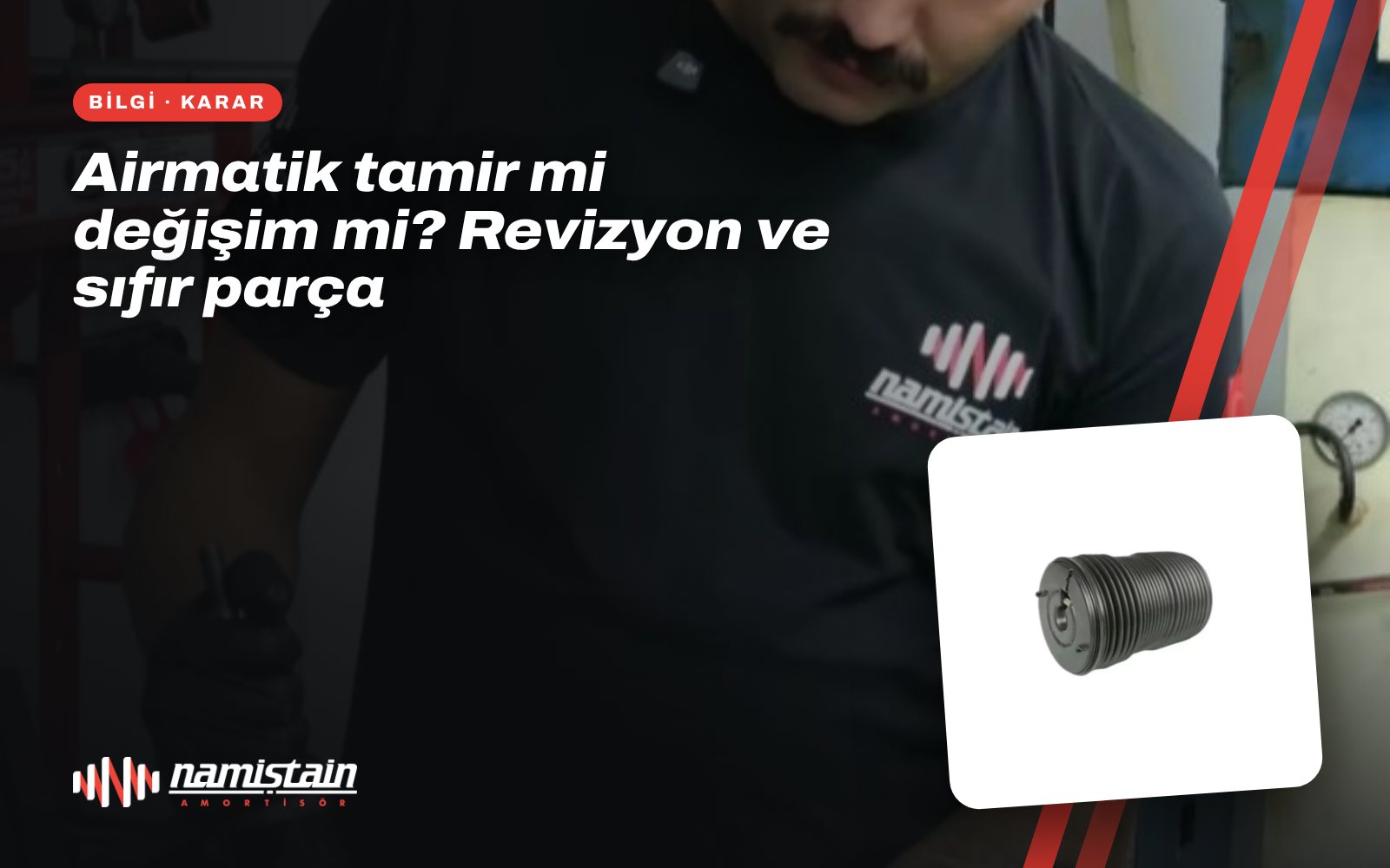Airmatik tamir mi değişim mi? Revizyon ve sıfır parça