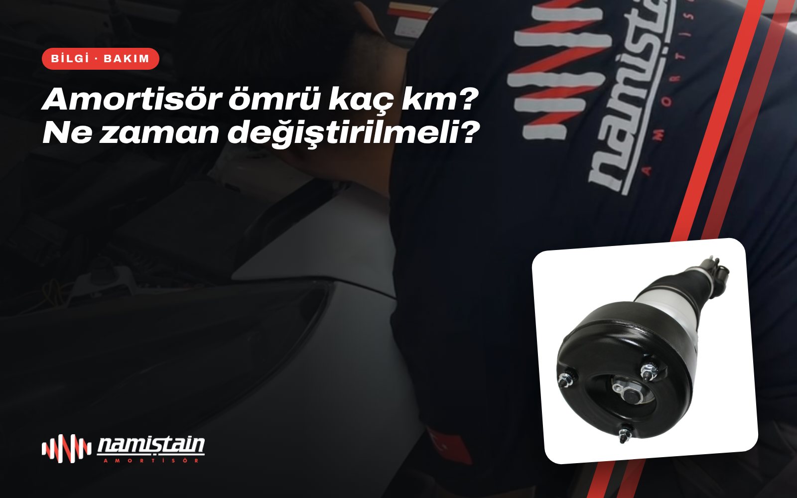 Amortisör ömrü kaç km? Ne zaman değiştirilmeli?