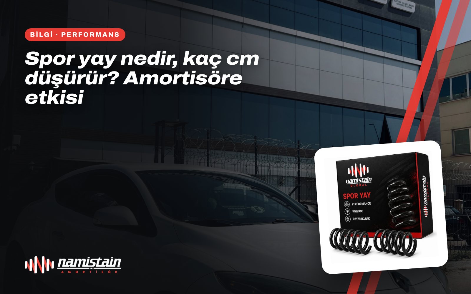 Spor yay nedir, kaç cm düşürür? Amortisöre etkisi