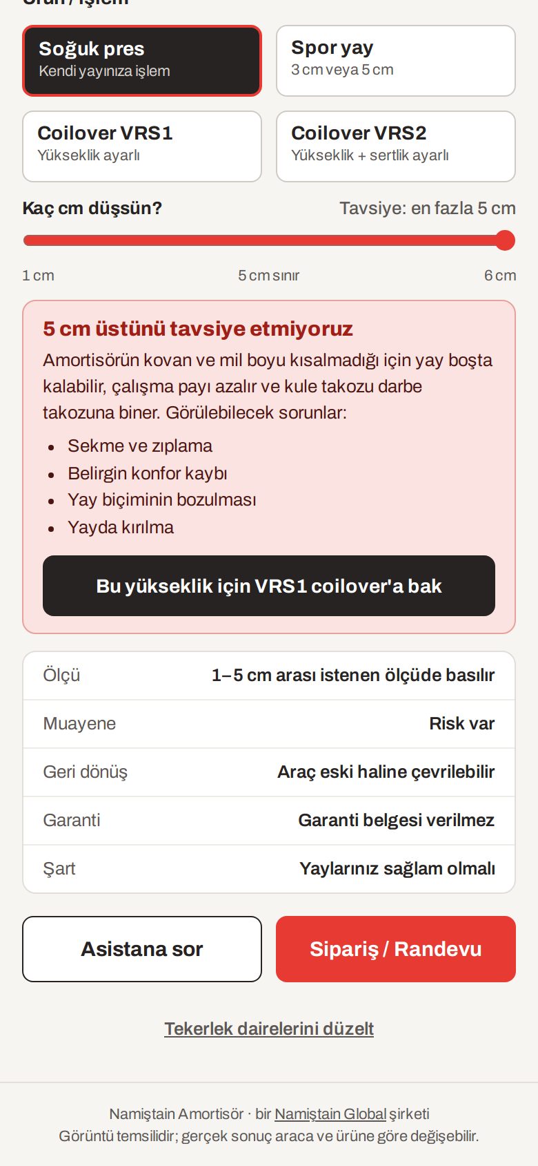 Aracımda Nasıl Durur: Sınırı aşınca uyarı