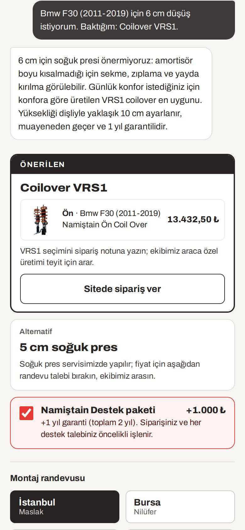 Aracımda Nasıl Durur: Doğru ürün ve randevu